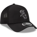 mutzen-gebogen-schwarz-snapback-9forty-apex-batting-practice-der-chicago-white-sox-mlb-von-new-era