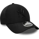mutzen-gebogen-schwarz-snapback-9forty-apex-sporty-der-new-york-yankees-mlb-von-new-era
