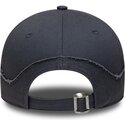cappello-curvo-grigio-cinghia-regolabile-9forty-stitched-dei-los-angeles-dodgers-mlb-di-new-era