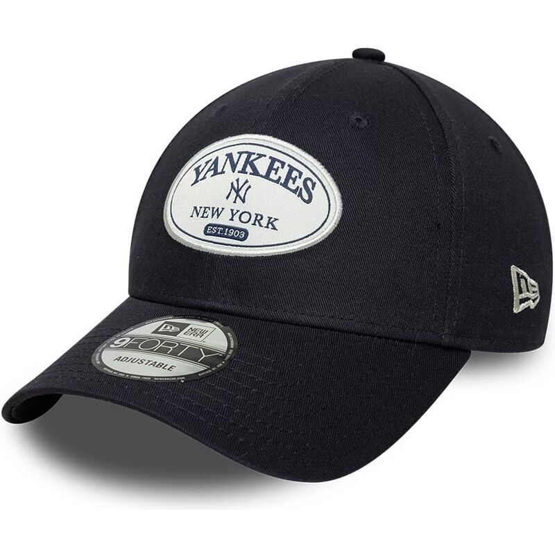 mutzen-gebogen-marineblau-verstellbares-band-9forty-patch-der-new-york-yankees-mlb-von-new-era