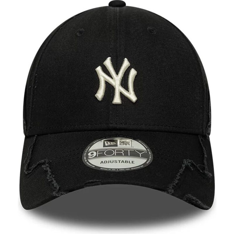 casquette-courbee-noire-ajustable-9forty-stitched-new-york-yankees-mlb-new-era casquette-courbee-noire-ajustable-9forty-stitched-new-york-yankees-mlb-new-era