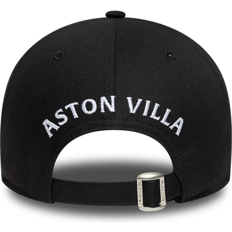 casquette-courbee-noire-ajustable-9forty-core-aston-villa-football-club-premier-league-new-era