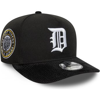 Casquette courbée noire snapback 19TWENTY Cooperstown Cord Detroit Tigers MLB New Era