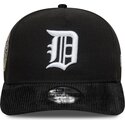 cappello-curvo-nero-snapback-19twenty-cooperstown-cord-dei-detroit-tigers-mlb-di-new-era