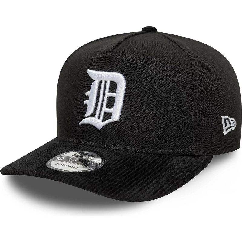 cappello-curvo-nero-snapback-19twenty-cooperstown-cord-dei-detroit-tigers-mlb-di-new-era