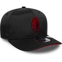 mutzen-gebogen-schwarz-snapback-9seventy-stretch-snap-fw-poly-der-ac-milan-serie-a-von-new-era