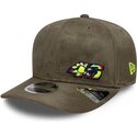 cappello-curvo-verde-snapback-9seventy-stretch-snap-flawless-dei-valentino-rossi-vr46-motogp-di-new-era