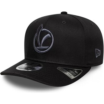 Mützen gebogen schwarz snapback 9SEVENTY Stretch Snap Seasonal Vespa Piaggio von New Era