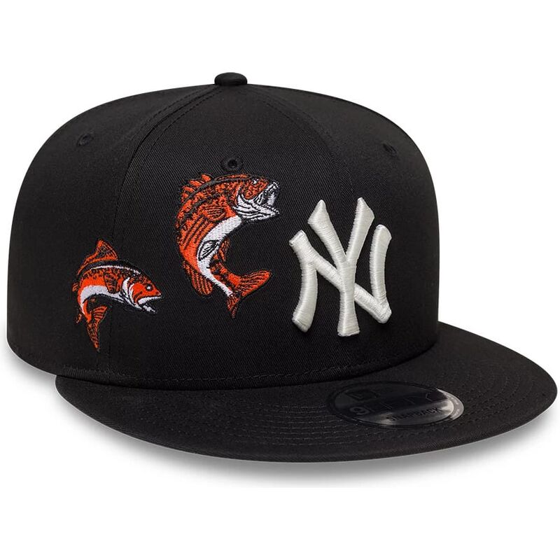 mutzen-flach-schwarz-snapback-9fifty-outdoor-icon-der-new-york-yankees-mlb-von-new-era