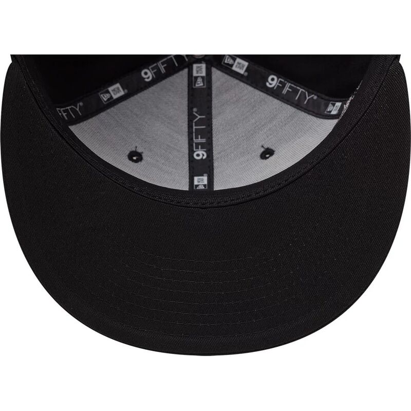 cappello-piatto-nero-snapback-9fifty-outdoor-icon-dei-new-york-yankees-mlb-di-new-era
