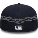 cappello-piatto-blu-marino-aderente-59fifty-icon-dei-new-york-yankees-mlb-di-new-era