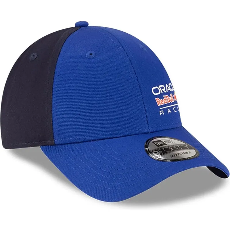 cappello-curvo-blu-snapback-9forty-essential-dei-red-bull-racing-formula-1-di-new-era cappello-curvo-blu-snapback-9forty-essential-dei-red-bull-racing-formula-1-di-new-era
