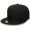 mutzen-flach-schwarz-angepasst-59fifty-der-atlanta-braves-mlb-von-new-era