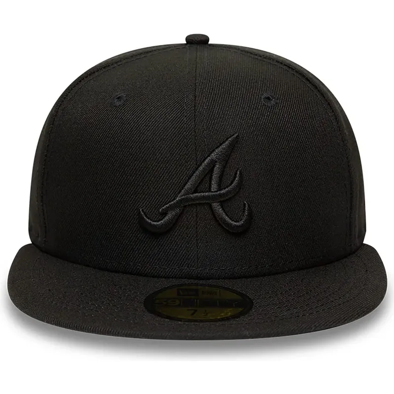 mutzen-flach-schwarz-angepasst-59fifty-der-atlanta-braves-mlb-von-new-era