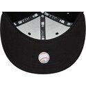 cappello-piatto-nero-aderente-59fifty-dei-atlanta-braves-mlb-di-new-era