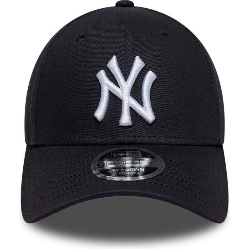 mutzen-gebogen-marineblau-snapback-9forty-m-crown-side-script-der-new-york-yankees-mlb-von-new-era