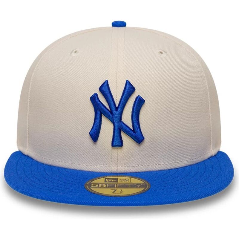 cappello-piatto-beige-aderente-59fifty-league-essential-dei-new-york-yankees-mlb-di-new-era cappello-piatto-beige-aderente-59fifty-league-essential-dei-new-york-yankees-mlb-di-new-era