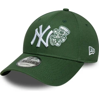Casquette courbée verte ajustable 9FORTY Food Icon New York Yankees MLB New Era