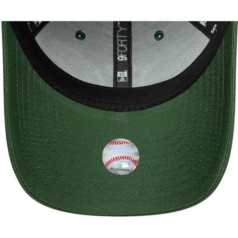 mutzen-gebogen-grun-verstellbares-band-9forty-food-icon-der-new-york-yankees-mlb-von-new-era