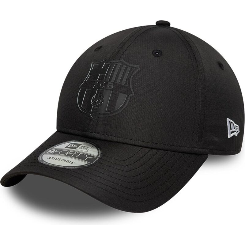 cappello-curvo-nero-cinghia-regolabile-9forty-ripstop-dei-fc-barcelona-laliga-di-new-era cappello-curvo-nero-cinghia-regolabile-9forty-ripstop-dei-fc-barcelona-laliga-di-new-era