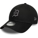 cappello-curvo-nero-cinghia-regolabile-9forty-league-essential-dei-detroit-tigers-mlb-di-new-era