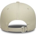 cappello-curvo-beige-cinghia-regolabile-9forty-league-essential-dei-new-york-yankees-mlb-di-new-era