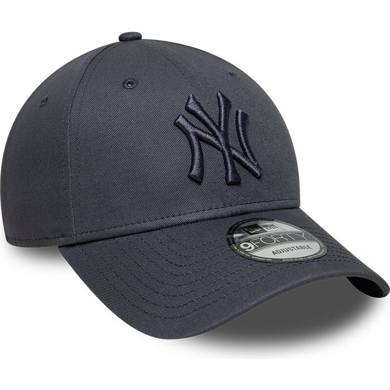 mutzen-gebogen-grau-verstellbares-band-9forty-league-essential-der-new-york-yankees-mlb-von-new-era mutzen-gebogen-grau-verstellbares-band-9forty-league-essential-der-new-york-yankees-mlb-von-new-era