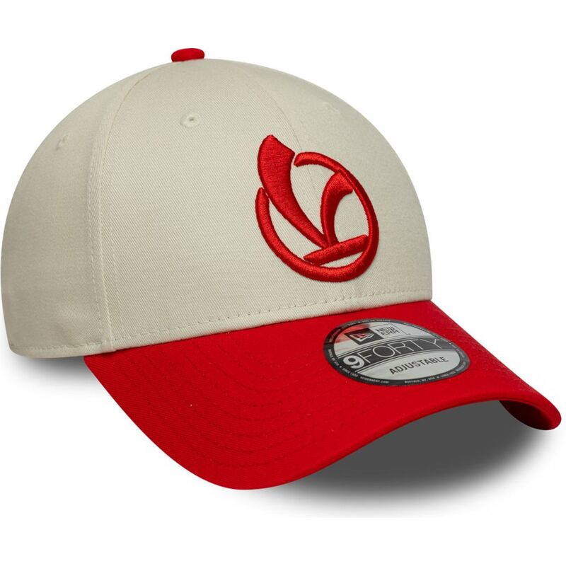 cappello-curvo-rosso-cinghia-regolabile-9forty-contrast-visor-vespa-piaggio-di-new-era cappello-curvo-rosso-cinghia-regolabile-9forty-contrast-visor-vespa-piaggio-di-new-era