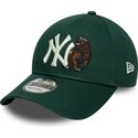 mutzen-gebogen-grun-verstellbares-band-9forty-outdoor-icon-der-new-york-yankees-mlb-von-new-era