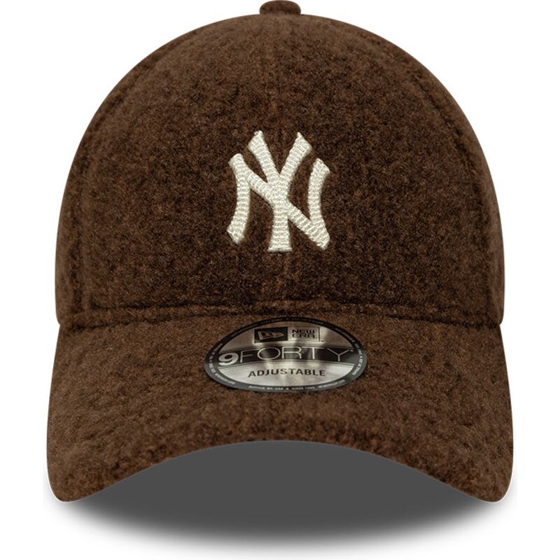 cappello-curvo-marrone-snapback-9forty-winter-borg-dei-new-york-yankees-mlb-di-new-era cappello-curvo-marrone-snapback-9forty-winter-borg-dei-new-york-yankees-mlb-di-new-era