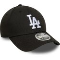 mutzen-gebogen-schwarz-snapback-9forty-m-crown-der-los-angeles-dodgers-mlb-von-new-era