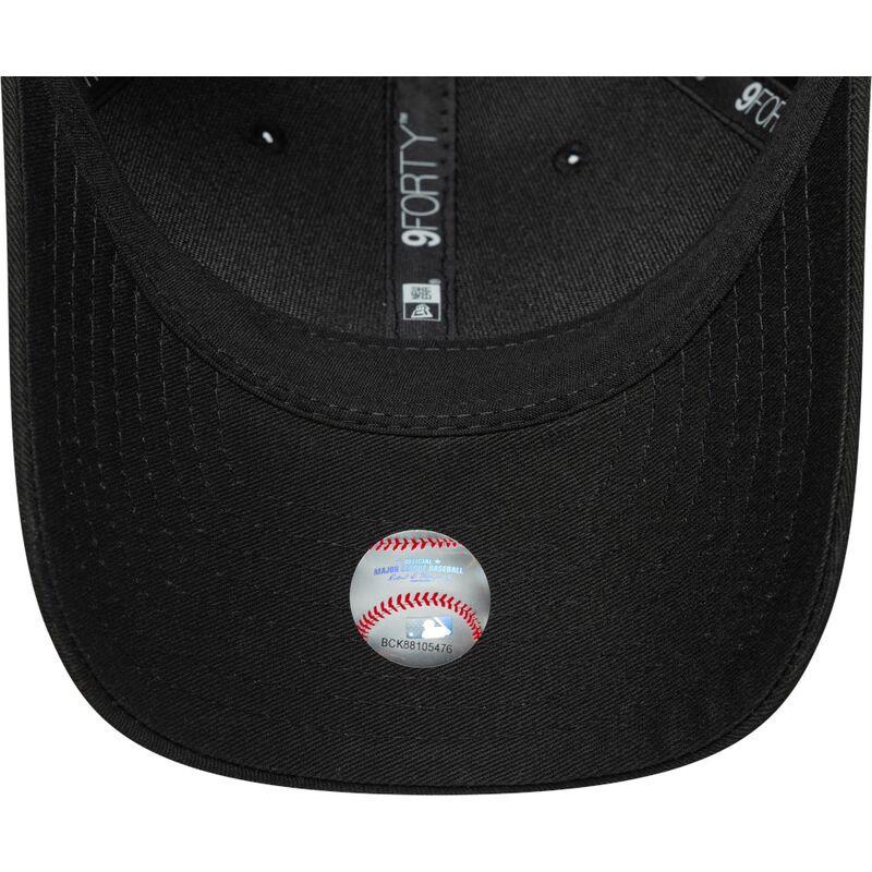 cappello-curvo-nero-snapback-9forty-m-crown-dei-los-angeles-dodgers-mlb-di-new-era