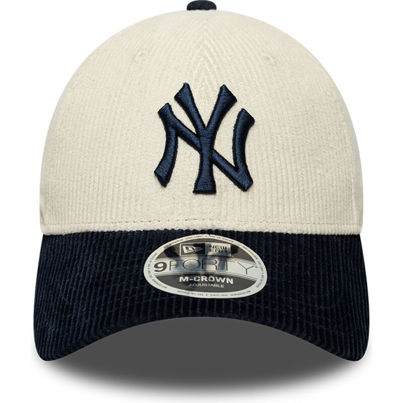 mutzen-gebogen-beige-verstellbares-band-9forty-m-crown-cord-der-new-york-yankees-mlb-von-new-era mutzen-gebogen-beige-verstellbares-band-9forty-m-crown-cord-der-new-york-yankees-mlb-von-new-era