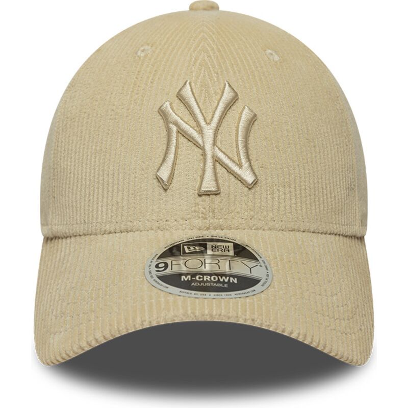 mutzen-gebogen-beige-verstellbares-band-9forty-m-crown-cord-der-new-york-yankees-mlb-von-new-era mutzen-gebogen-beige-verstellbares-band-9forty-m-crown-cord-der-new-york-yankees-mlb-von-new-era