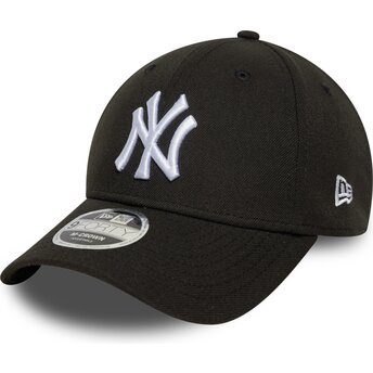 Casquette courbée noire snapback 9FORTY M-Crown New York...