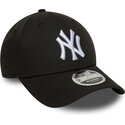 mutzen-gebogen-schwarz-snapback-9forty-m-crown-der-new-york-yankees-mlb-von-new-era