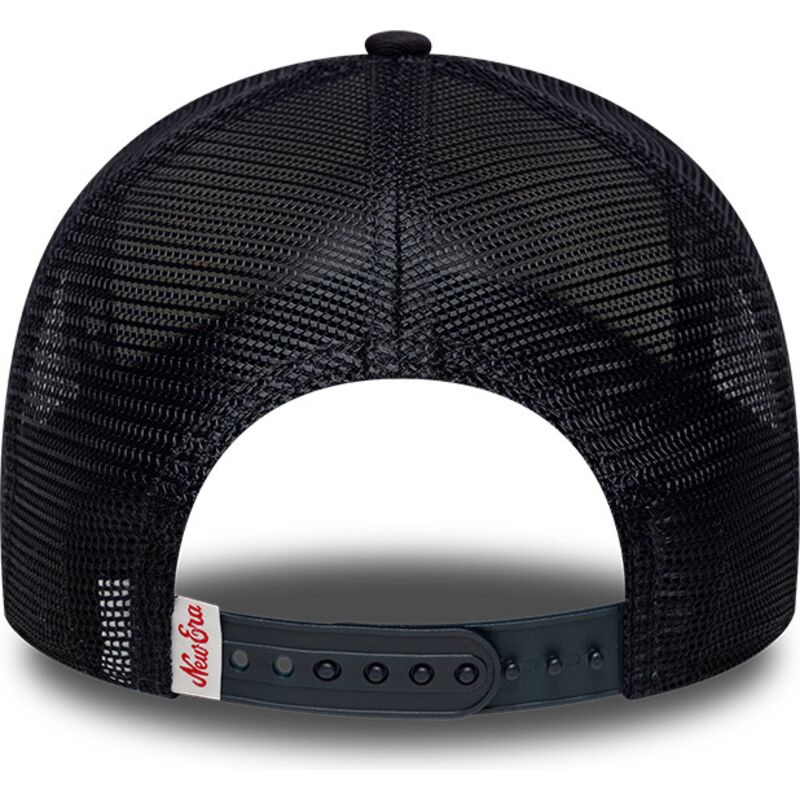 cappello-curvo-blu-marino-snapback-a-frame-oval-foam-patch-di-new-era cappello-curvo-blu-marino-snapback-a-frame-oval-foam-patch-di-new-era