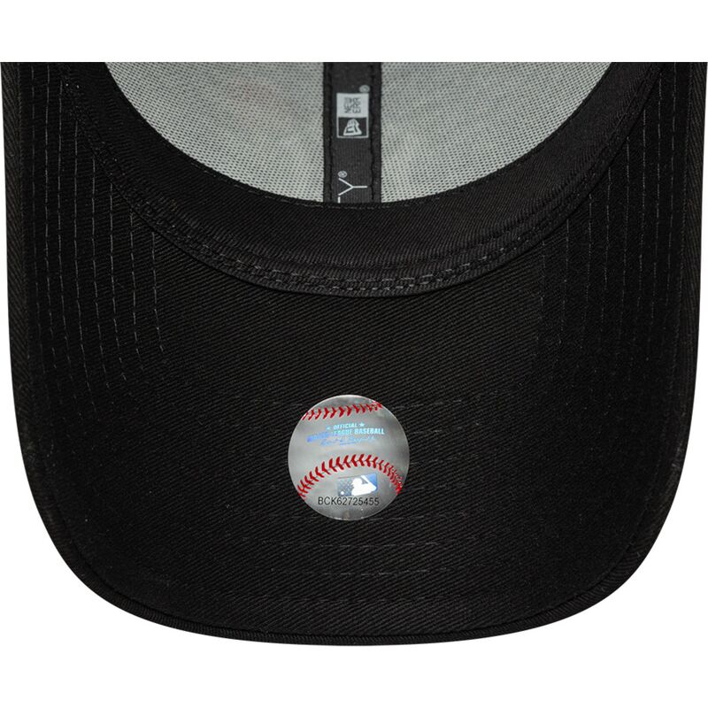 cappello-curvo-nero-cinghia-regolabile-9forty-flower-icon-dei-new-york-yankees-mlb-di-new-era
