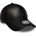 cappello-curvo-nero-snapback-9forty-m-crown-pu-diamante-dei-new-york-yankees-mlb-di-new-era