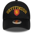 cappello-curvo-nero-snapback-per-bambino-9forty-wordmark-dei-gryffindor-harry-potter-di-new-era
