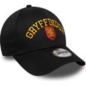 casquette-courbee-noire-snapback-pour-enfant-9forty-wordmark-gryffindor-harry-potter-new-era