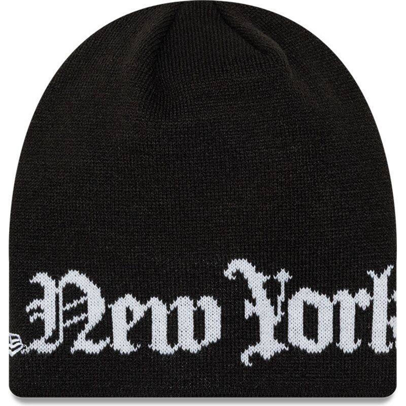 mutzen-schwarz-knit-skully-wordmark-der-new-york-yankees-mlb-von-new-era