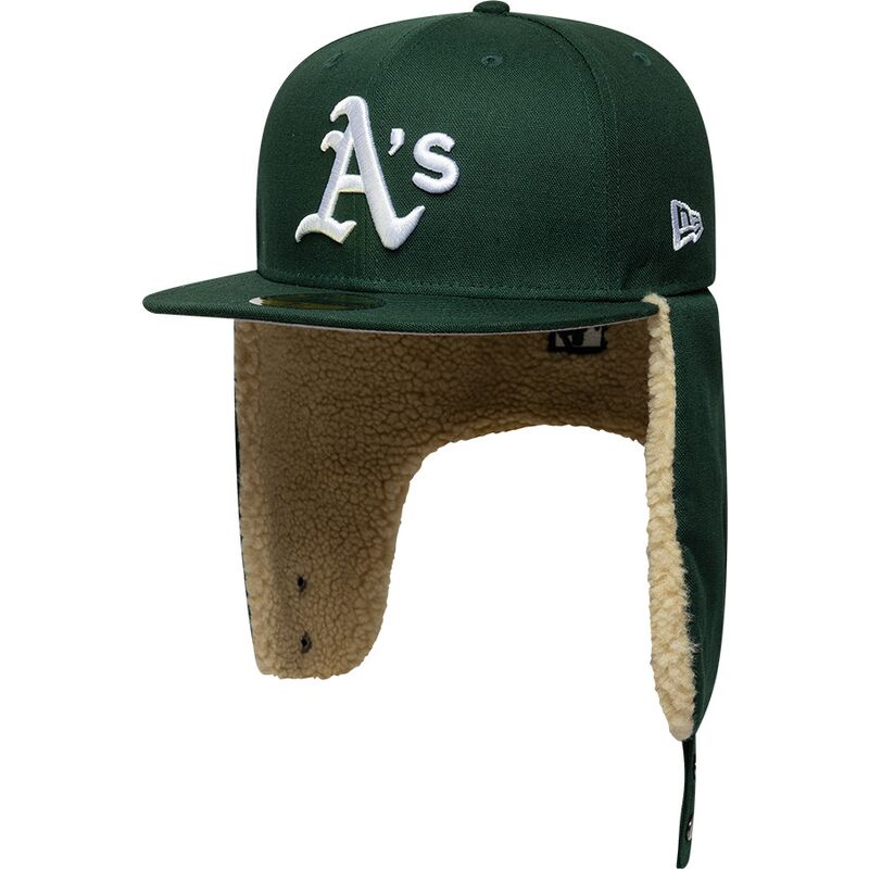 casquette-plate-verte-ajustee-59fifty-dogear-world-series-oakland-athletics-mlb-new-era casquette-plate-verte-ajustee-59fifty-dogear-world-series-oakland-athletics-mlb-new-era