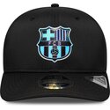 cappello-curvo-nero-snapback-multicolor-9seventy-stretch-snap-tpu-dei-fc-barcelona-laliga-di-new-era