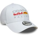 cappello-curvo-bianco-cinghia-regolabile-9forty-core-dei-red-bull-racing-formula-1-di-new-era