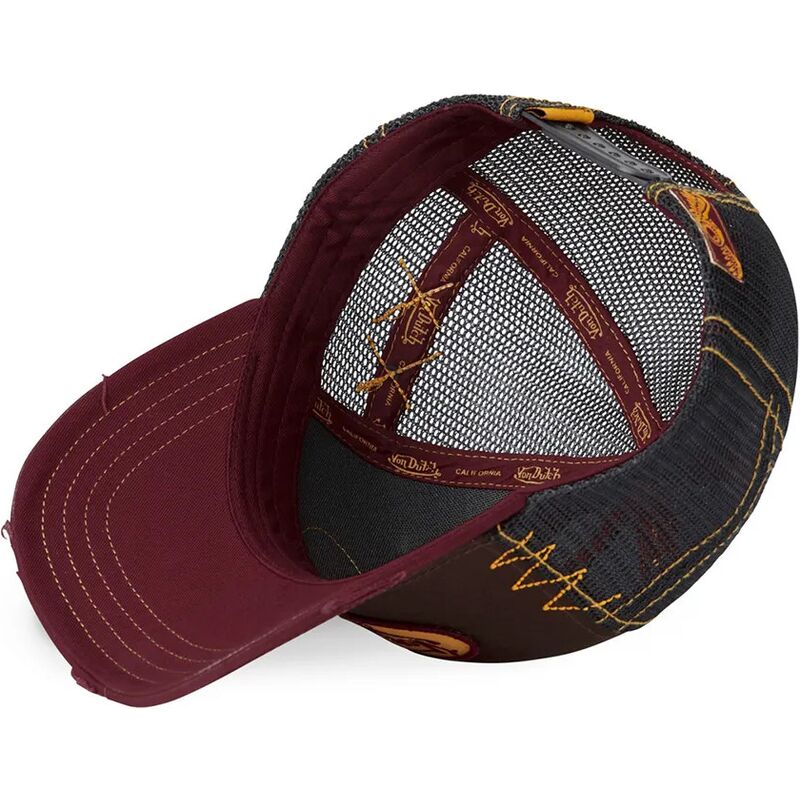 cappello-curvo-multicolore-snapback-blbr-di-von-dutch