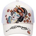 casquette-trucker-beige-tokyo-geisha-ed-hardy