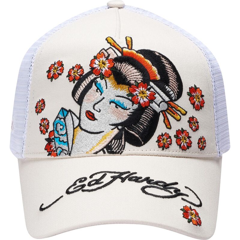 cappello-curvo-beige-snapback-tokyo-geisha-di-ed-hardy