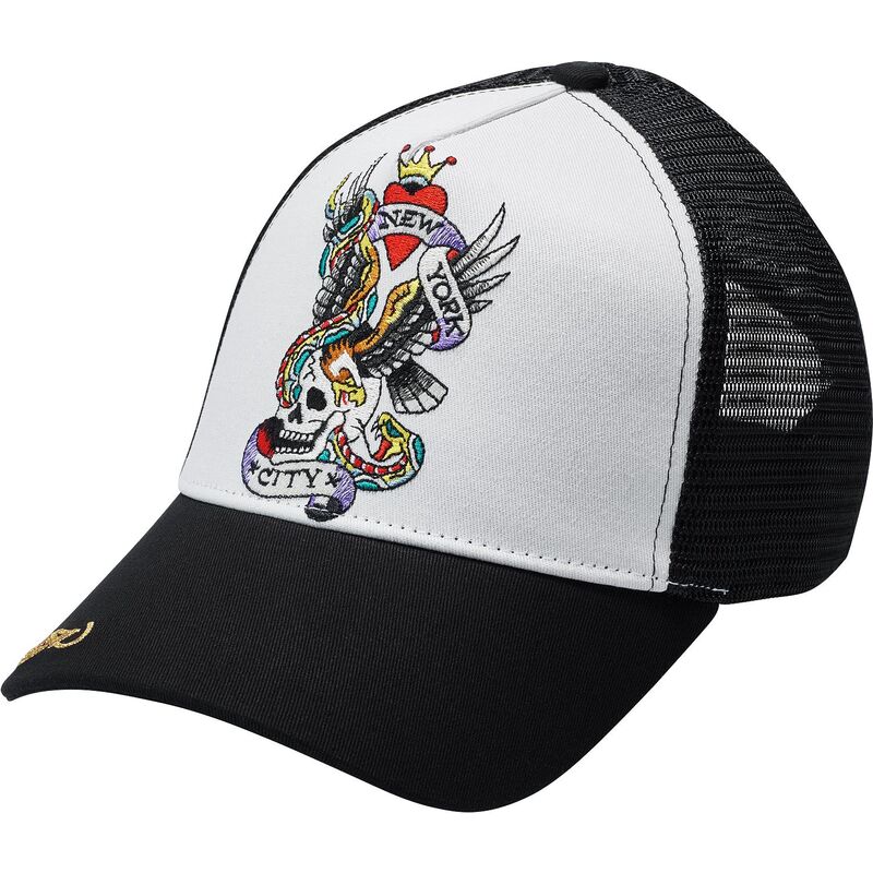 mutzen-gebogen-schwarz-snapback-nyc-von-ed-hardy