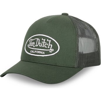 Cappello curvo verde cinghia regolabile LOF B23 di Von Dutch